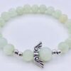 Armband Engel Groene Jade 8mm met doosje
